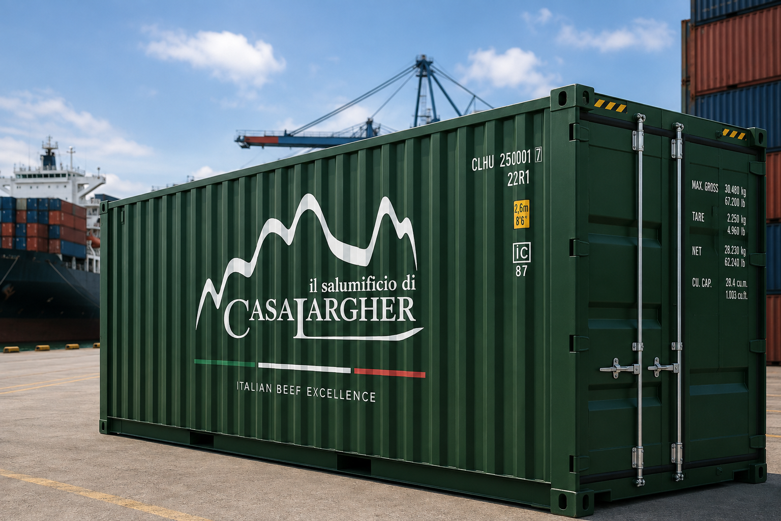Container Casa Largher per i mercati internazionali